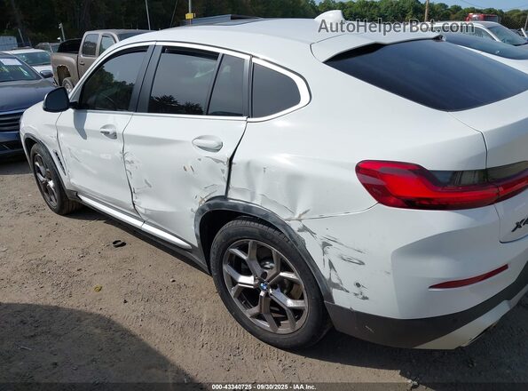 5UX33DT03N9M96131 2022 BMW X4 White სალონის 360-გრადუსიანი ხედი