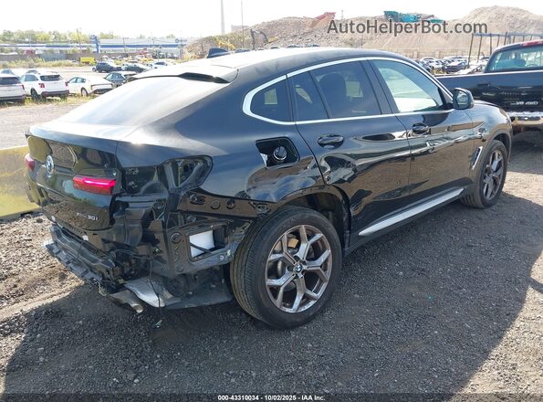 5UX33DT07R9V46499 2024 BMW X4 Black Tył prawy