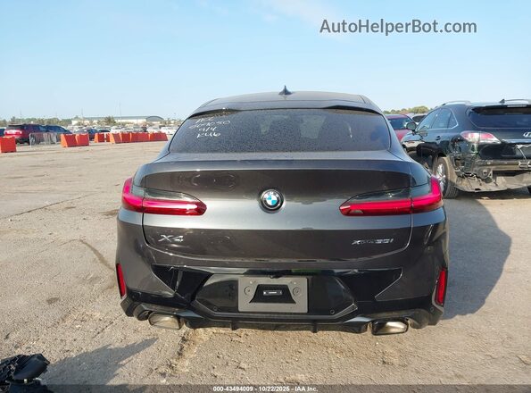 5UX33DT08S9084993 2025 BMW X4 Black 