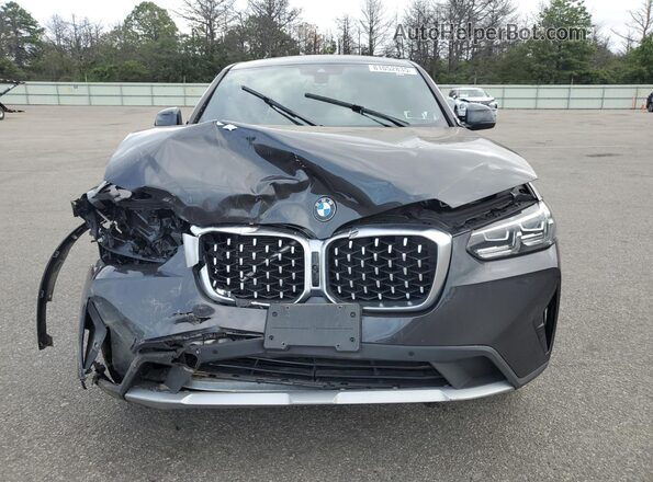 5UX33DT0XN9K71656 2022 BMW X4 Black Widok z przodu