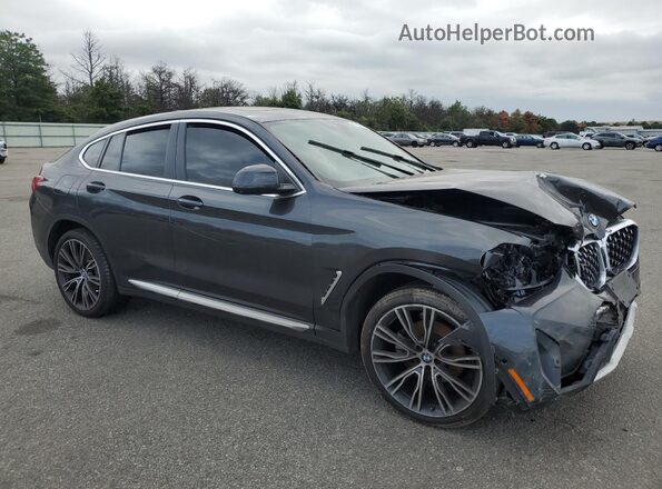 5UX33DT0XN9K71656 2022 BMW X4 Black Przód prawy