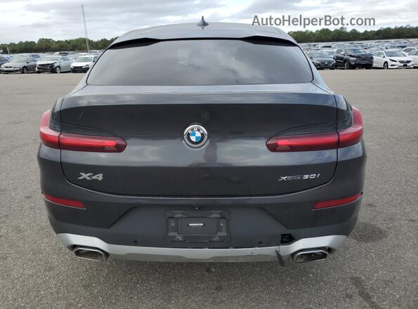 5UX33DT0XN9K71656 2022 BMW X4 Black Widok z tyłu