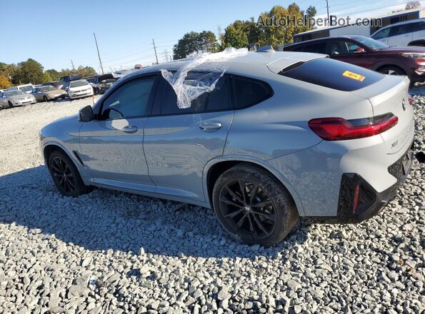 5UX33DT0XR9X06293 2024 BMW X4 Silver Trasero izquierdo