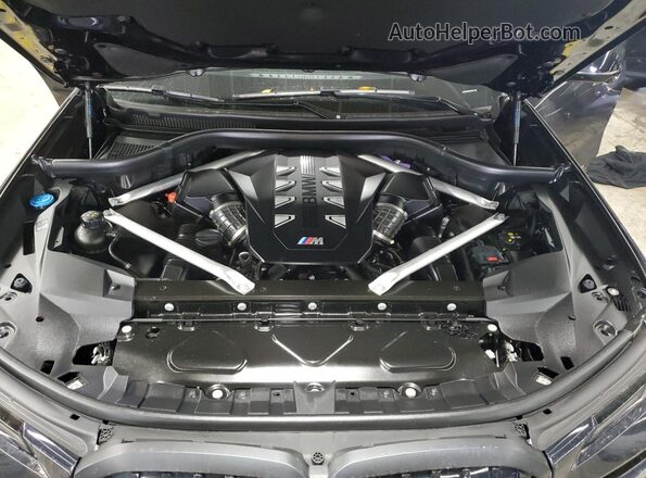 5UX33EM09R9U78808 2024 BMW X7 Синий Вид подкапотного пространства