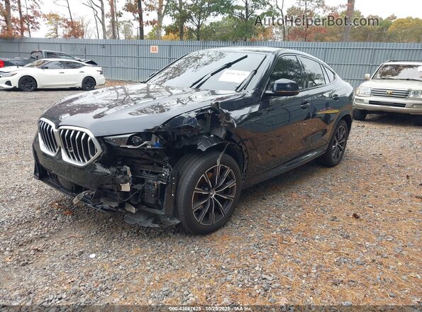 5UX33EX00R9V06829 2024 BMW X6 Blue Front left