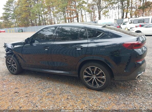 5UX33EX00R9V06829 2024 BMW X6 Blue 360 interior view