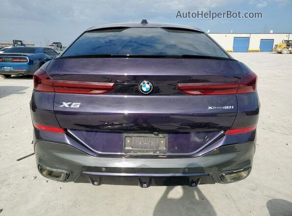5UX33EX04R9T57700 2024 BMW X6 Purple 