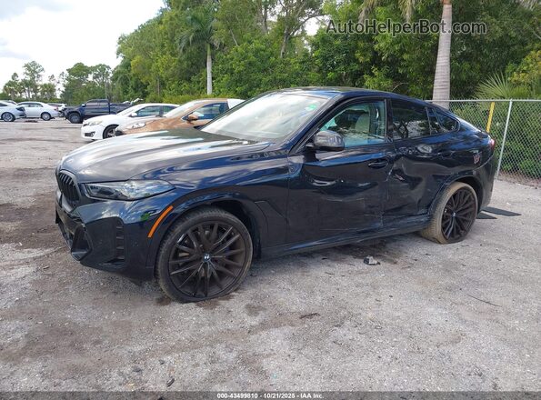 5UX33EX04R9V18045 2024 BMW X6 Black Front left