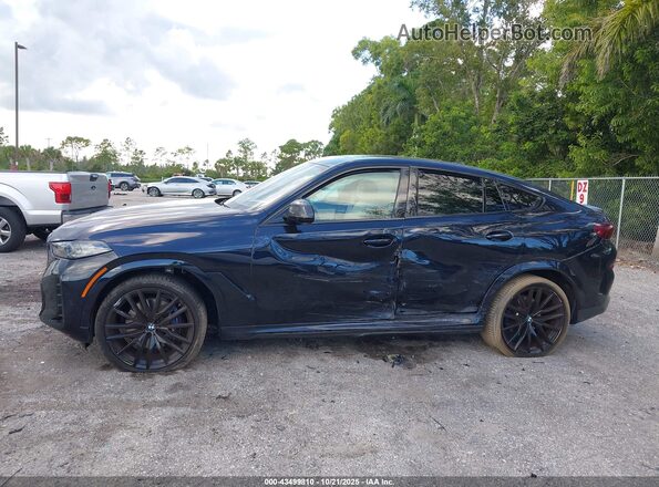 5UX33EX04R9V18045 2024 BMW X6 Black Front view