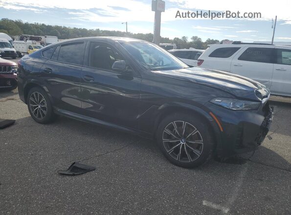 5UX33EX08S9X04354 2025 BMW X6 Black Front right