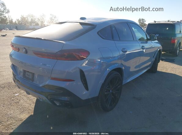 5UX33EX09S9Y17620 2025 BMW X6 Gray Tył prawy