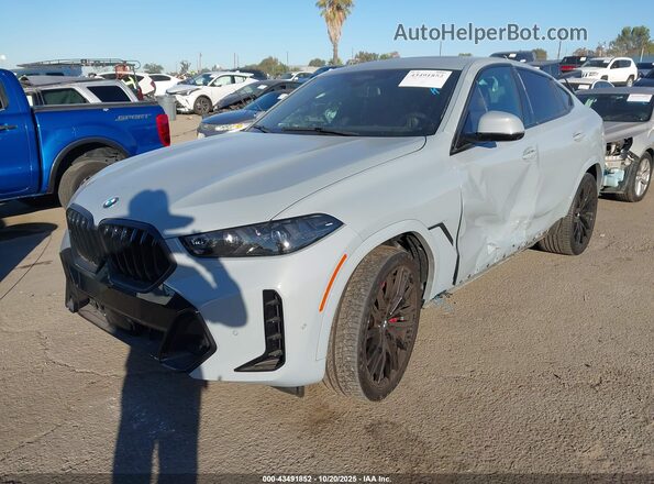 5UX33EX09S9Y17620 2025 BMW X6 Gray Przód lewy