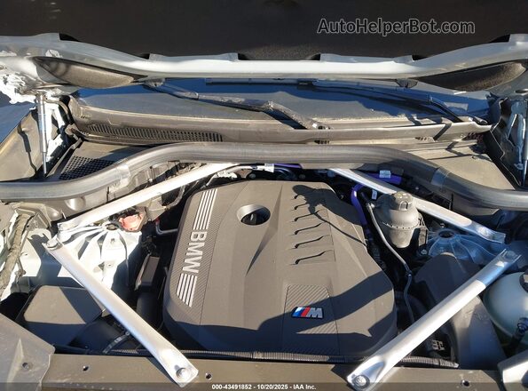 5UX33EX09S9Y17620 2025 BMW X6 Gray Widok z tyłu