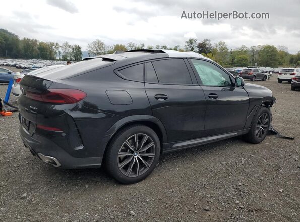 5UX33EX09S9Z09259 2025 BMW X6 Black Rear right