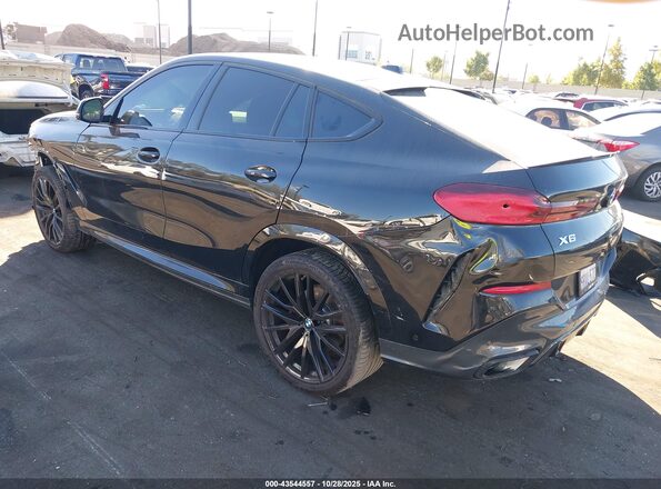 5UX33EX0XS9Y40842 2025 BMW X6 Черный Задняя левая четверть