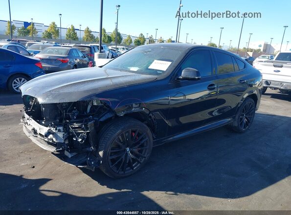 5UX33EX0XS9Y40842 2025 BMW X6 Черный Передняя левая четверть