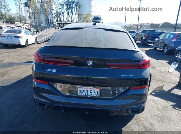 5UX33EX0XS9Y40842 2025 BMW X6 Черный 
