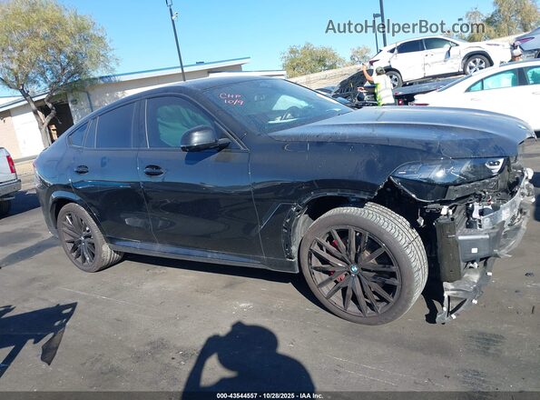 5UX33EX0XS9Y40842 2025 BMW X6 Черный Панорамный вид салона 360°