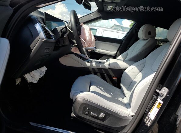 5UX33EX0XS9Z03745 2025 BMW X6 Черный Вид салона спереди