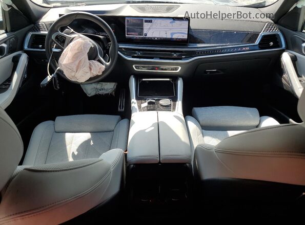 5UX33EX0XS9Z03745 2025 BMW X6 Черный Вид панели приборов