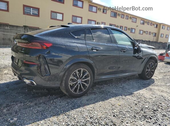 5UX33EX0XS9Z03745 2025 BMW X6 Черный Задняя правая четверть