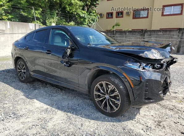 5UX33EX0XS9Z03745 2025 BMW X6 Черный Передняя правая четверть