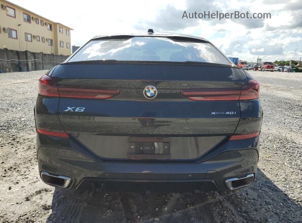5UX33EX0XS9Z03745 2025 BMW X6 Черный Вид сзади