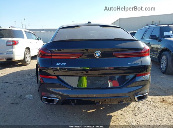 5UX33EX0XS9Z23333 2025 BMW X6 Black 