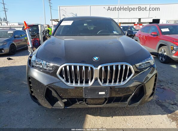 5UX33EX0XS9Z23333 2025 BMW X6 Black Vista del cuadro de instrumentos
