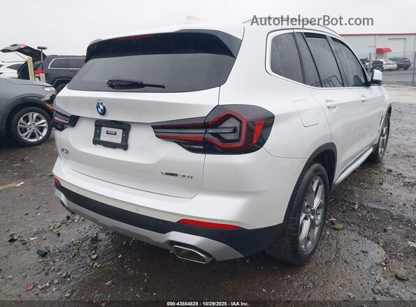 5UX43DP00N9M09624 2022 BMW X3 White Tył prawy