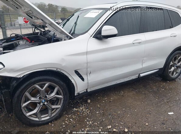 5UX43DP00N9M09624 2022 BMW X3 White 