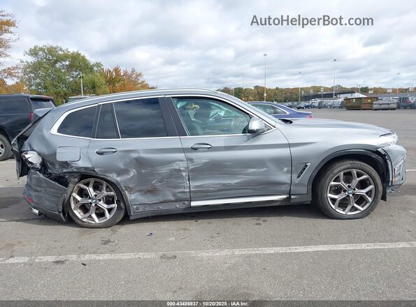 5UX43DP00P9S22726 2023 BMW X3 Gray Вид щитка приладів