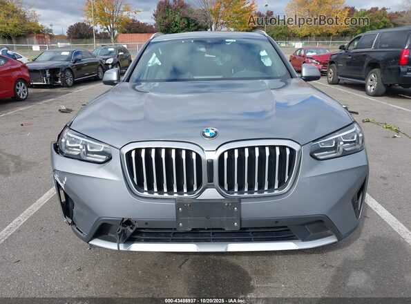 5UX43DP00P9S22726 2023 BMW X3 Gray Вид панелі приладів