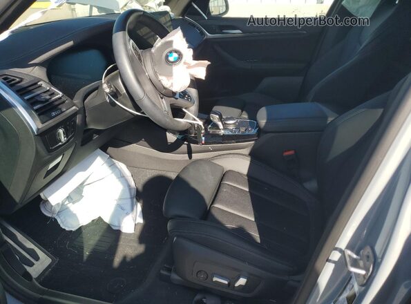 5UX43DP00P9S84532 2023 BMW X3 Gray Front interior view