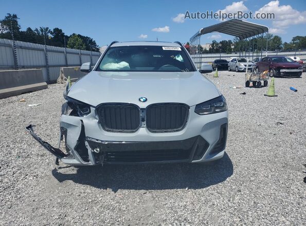 5UX43DP00P9S84532 2023 BMW X3 Gray Front view