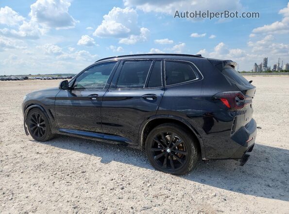 5UX43DP01P9P29585 2023 BMW X3 Blue Rear left