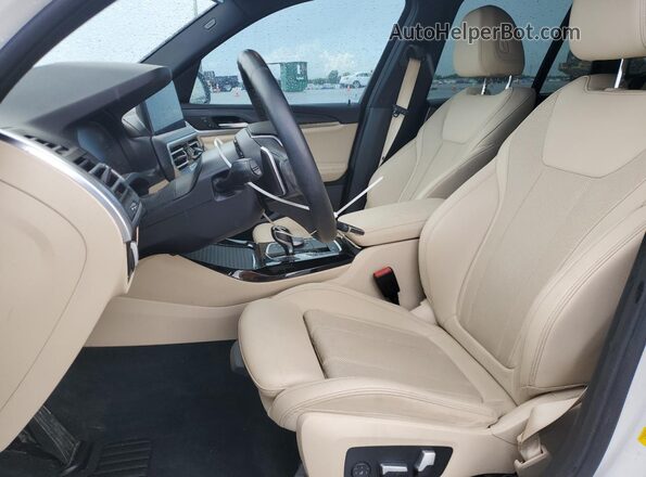 5UX43DP03N9L21344 2022 BMW X3 White Սալոնի դիմացի տեսք