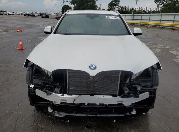 5UX43DP03N9L21344 2022 BMW X3 White Դիմացի տեսք