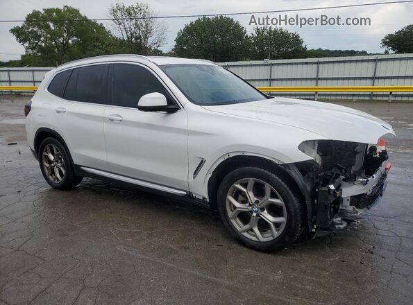 5UX43DP03N9L21344 2022 BMW X3 White Առջևի աջ