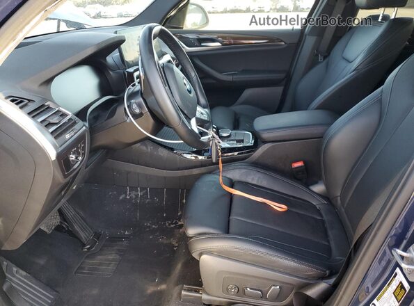 5UX43DP04R9U16453 2024 BMW X3 Blue 