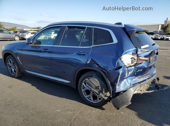 5UX43DP04R9U16453 2024 BMW X3 Blue 