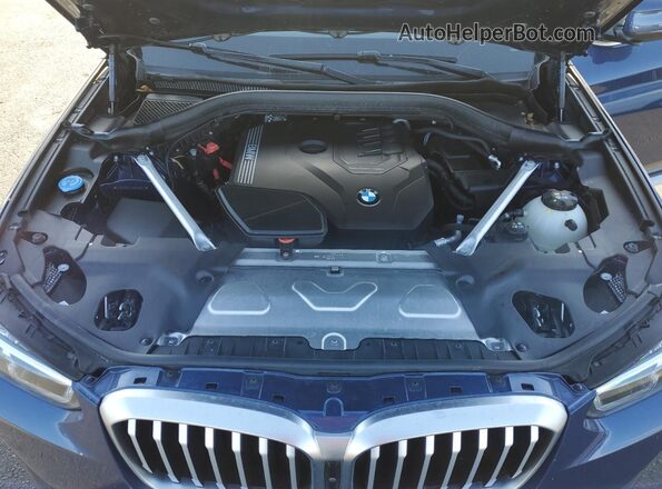 5UX43DP04R9U16453 2024 BMW X3 Blue 