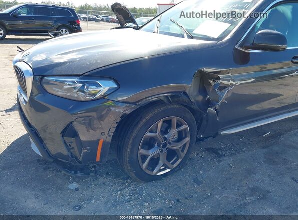 5UX43DP05P9S11172 2023 BMW X3 Black წინა ხედი