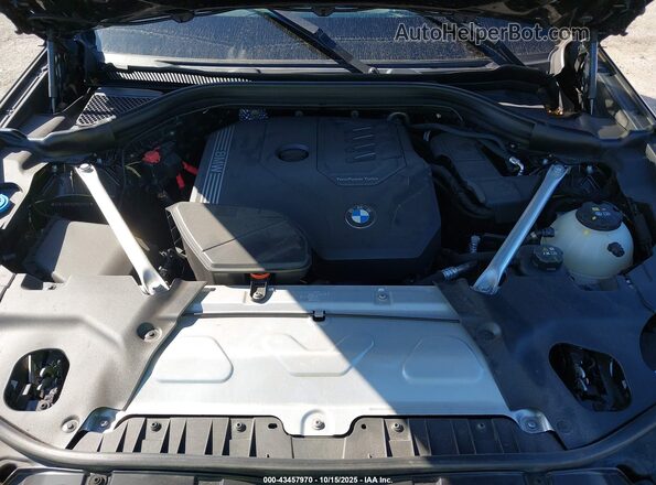 5UX43DP05P9S11172 2023 BMW X3 Black უკანა ხედი