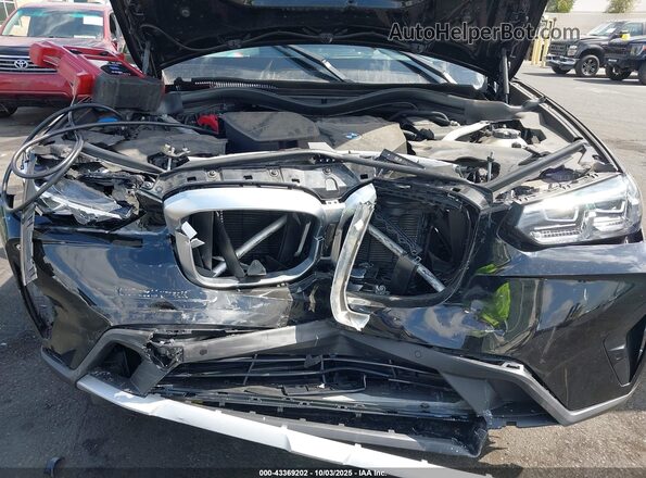 5UX43DP08N9J95188 2022 BMW X3 Black Vista frontal