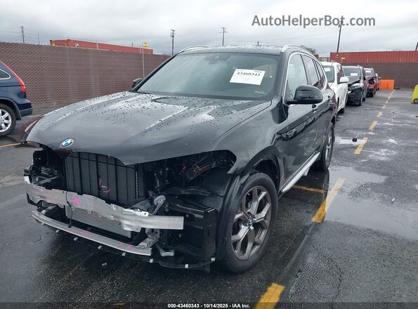 5UX43DP0XP9R49579 2023 BMW X3 Black Front left
