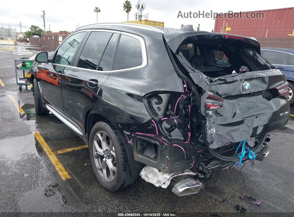 5UX43DP0XP9R49579 2023 BMW X3 Black Rear left