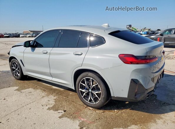 5UX43DT03N9L49652 2022 BMW X4 Серый Задняя левая четверть