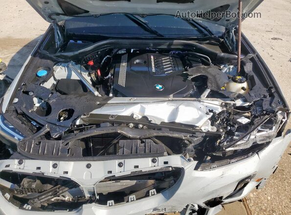 5UX43DT03N9L49652 2022 BMW X4 Серый Вид подкапотного пространства