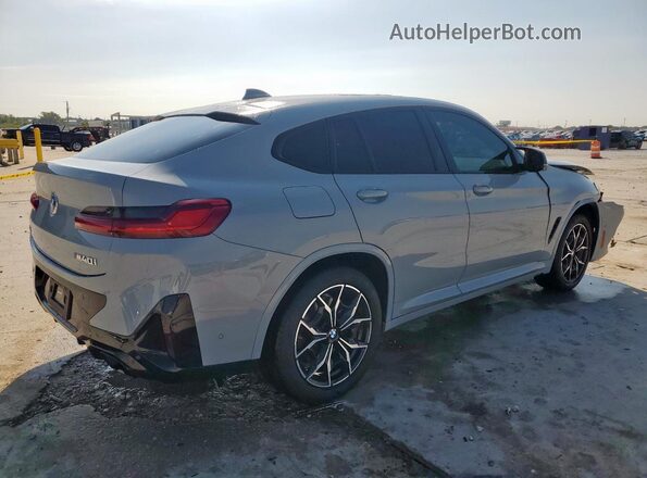 5UX43DT03N9L49652 2022 BMW X4 Серый Задняя правая четверть